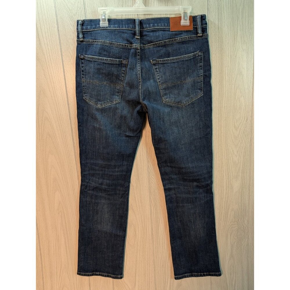 Lucky Brand Jeans 31x30 MENS BLUE DENIM 223 Straight Medium Preppy Stretch Retro - Picture 4 of 11